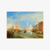 Joseph Mallord William Turner - Venice: The Dogana and San Giorgio Maggiore - Poster